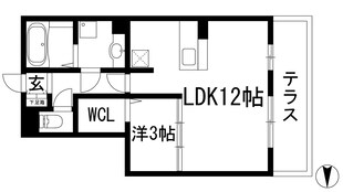 イルクアドロの物件間取画像